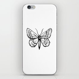 Moth illustration. iPhone Skin