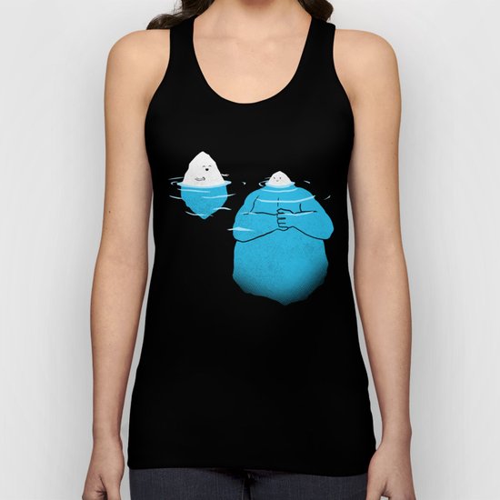 The Tip Of The Iceberg Unisex Tank Top