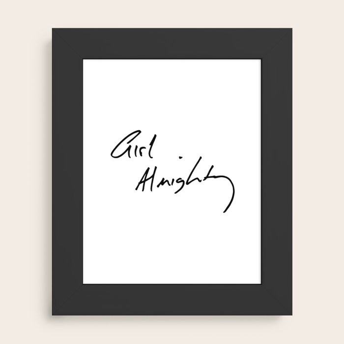Framed Art Print