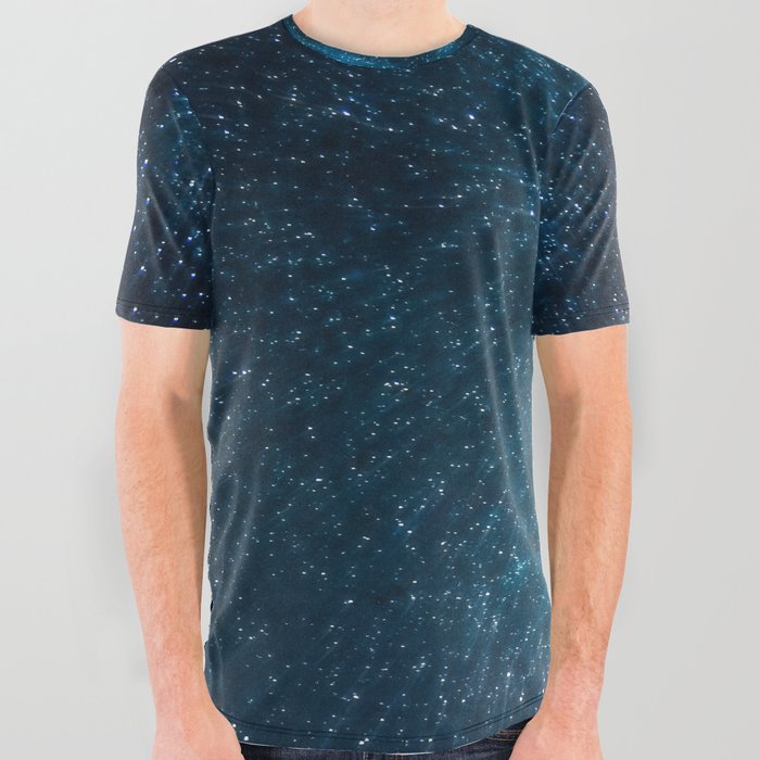 Brisk Milky Way All Over Graphic Tee