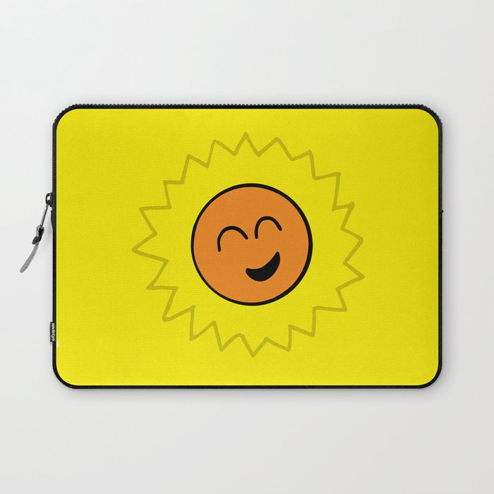 Sunny Summer Sun Laptop Sleeve