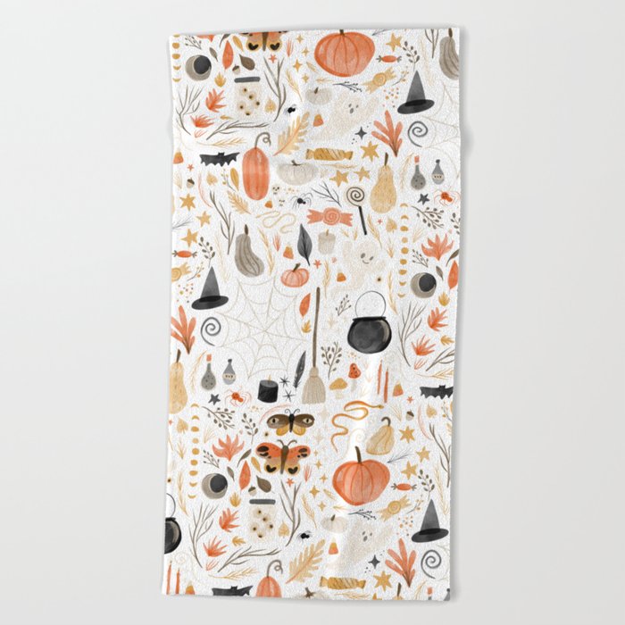 Halloween Beach Towel