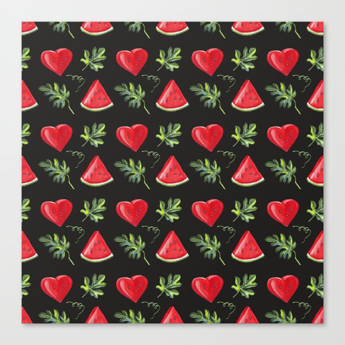 Mama's Watermelon Canvas Print
