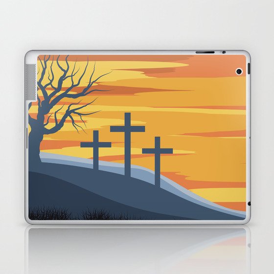 Christian, cross, Jesus, Laptop & iPad Skin