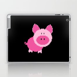 Little Piggy Kids Pixel Art Laptop Skin