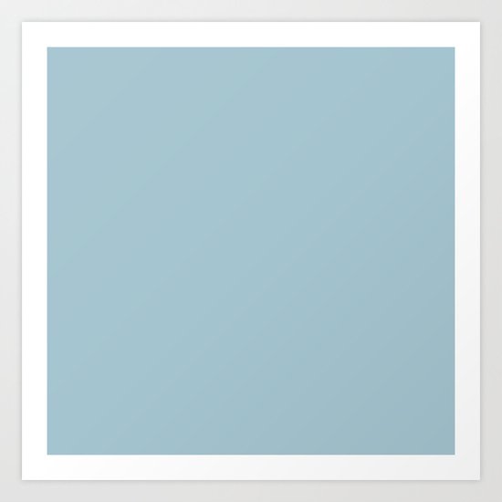 Tropical Waters Blue Art Print