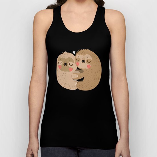 Sloth love Unisex Tank Top