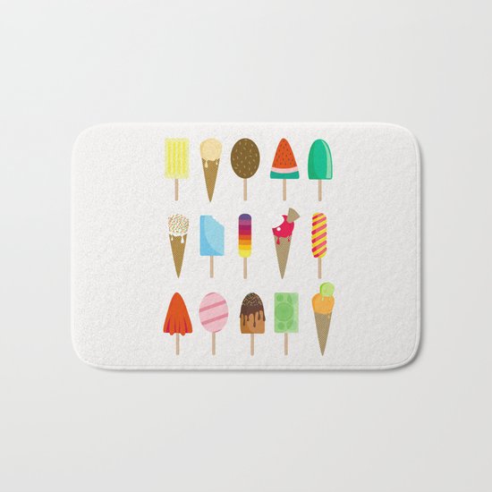 Ice Cream Bath Mat