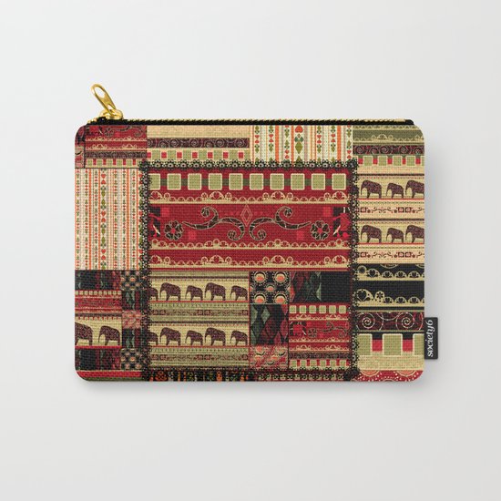 African patchwork. Carry-All Pouch