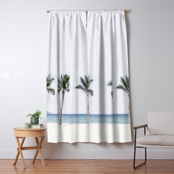 Palm Trees 6 Blackout Curtain By Andreas12 Society6