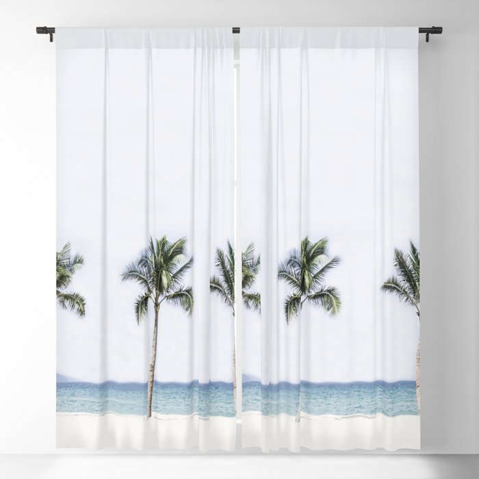 Palm trees 6 Blackout Curtain