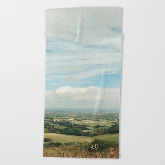 I Can See For Miles Beach Towel