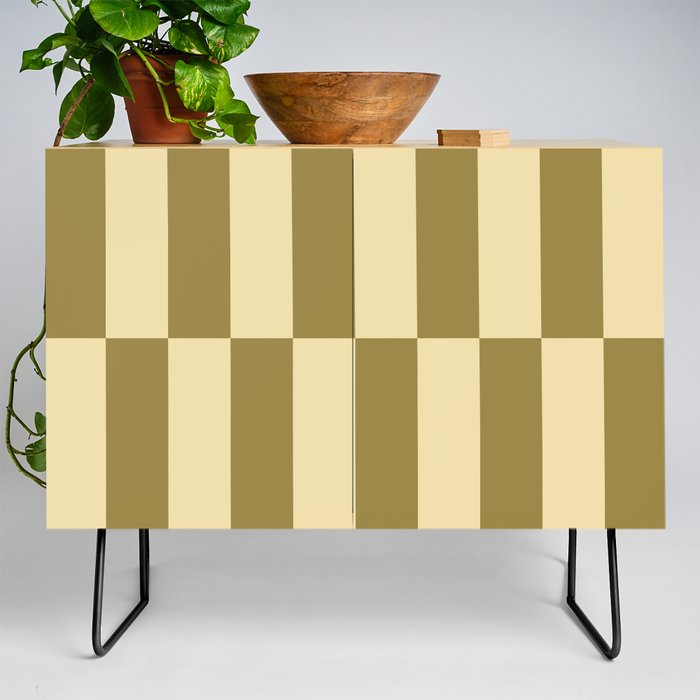 Strippy - Butter and Olive Credenza