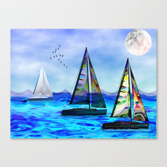 Beyond The Sea Canvas Print
