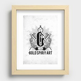 Gold Spirit Art Recessed Framed Print