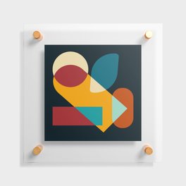10 Abstract Geometric Shapes 211229 Floating Acrylic Print