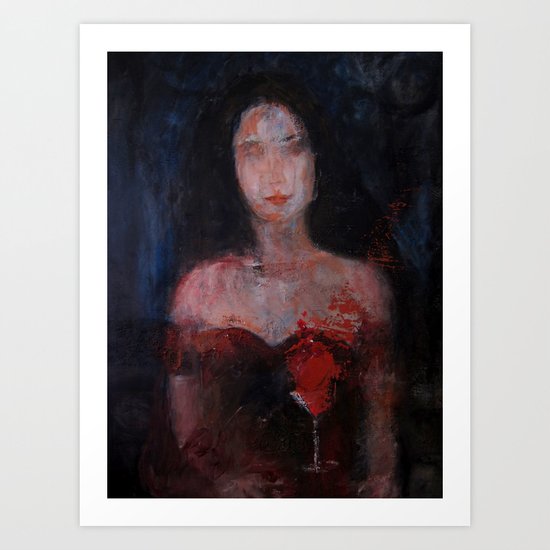 turandot; sketch study Art Print