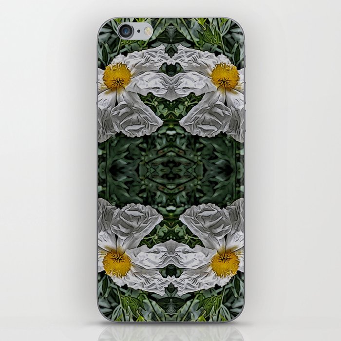 Quatro Paper Flowers iPhone Skin