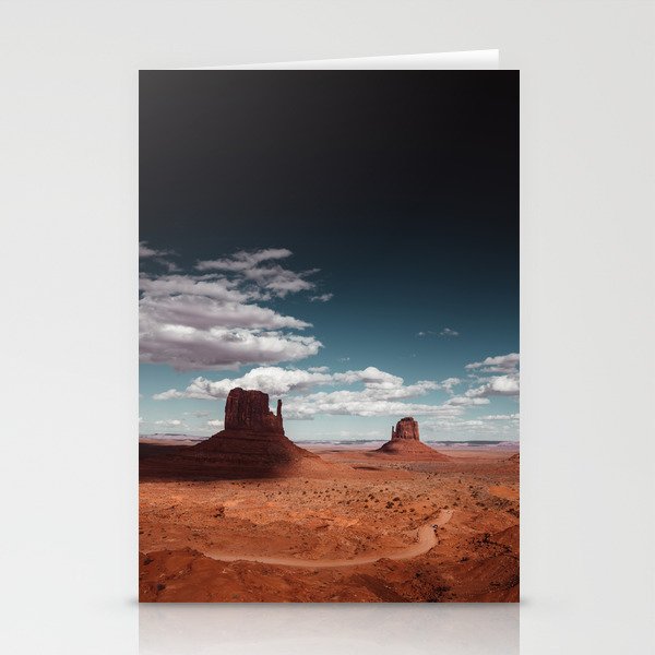 monument valley Stationery Cards