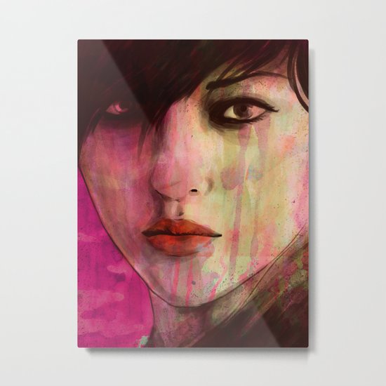 Love u Metal Print