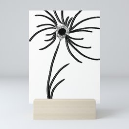 Ink Flower Mini Art Print