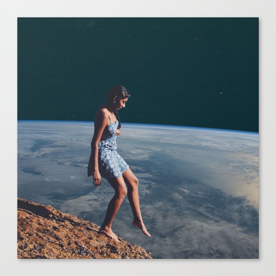 Going to Unknown World Canvas Print