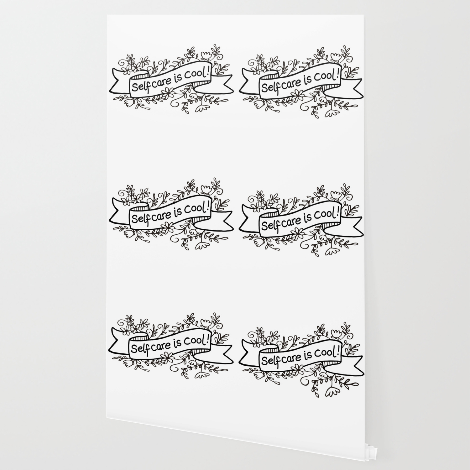 Self Care Is Cool Wallpaper By Sianbrierley Society6