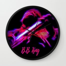BB KING Wall Clock