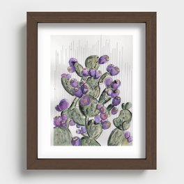 Prickly Pear Recessed Framed Print