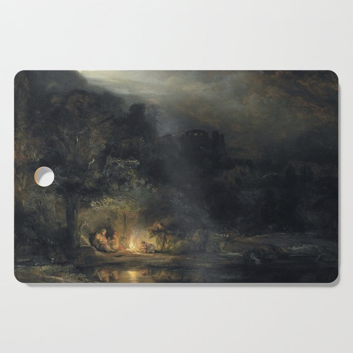 Landscape with the Rest on the Flight into Egypt Cutting Board