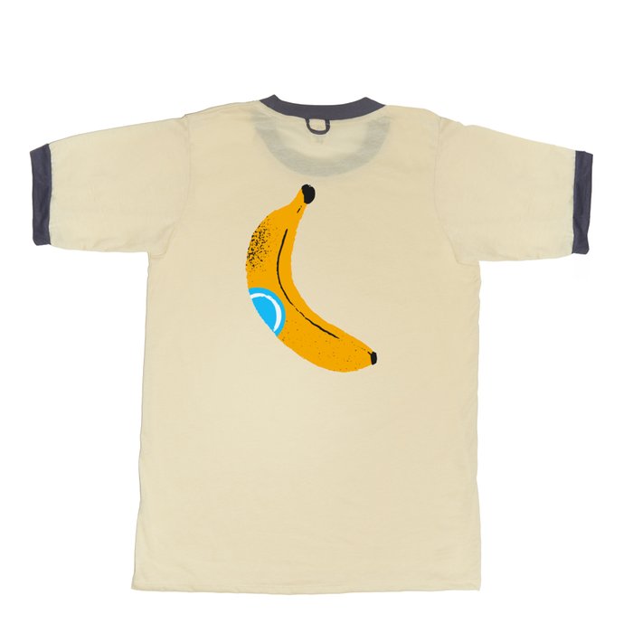 Banana Pop Art T Shirt