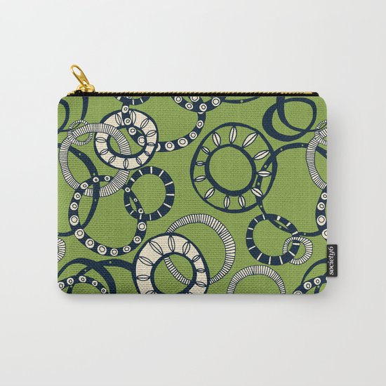 Honolulu hoopla green Carry-All Pouch