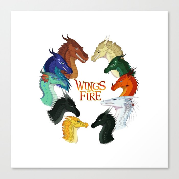 Wings of Fire Canvas Print