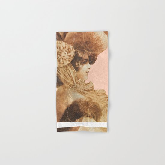 Vintage Lady Hand & Bath Towel
