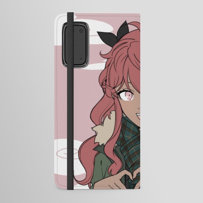 Cute girl  Android Wallet Case