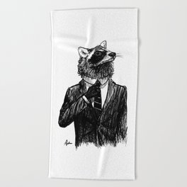 Dapper Beach Towels Society6