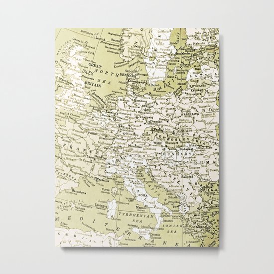 1938 Europe Metal Print