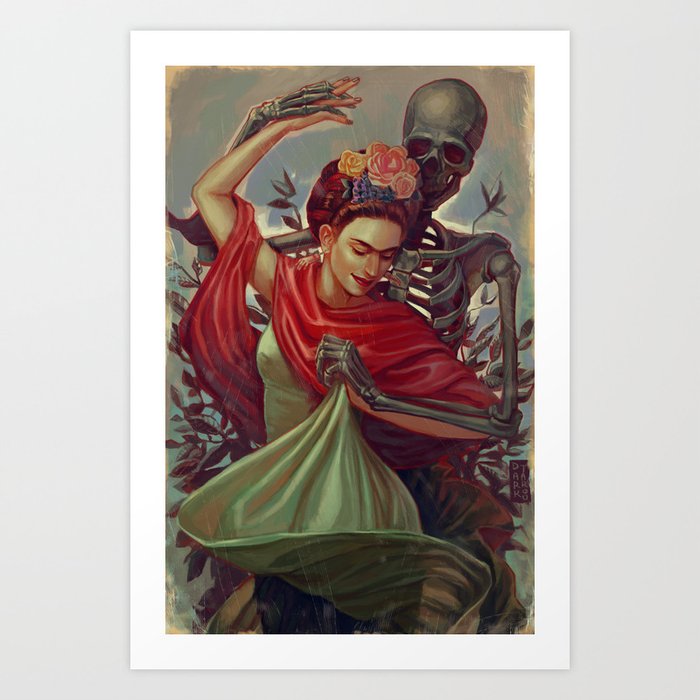 Dance with Death Art Print