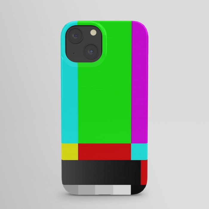SMPTE Television TV Color Bars iPhone Case
