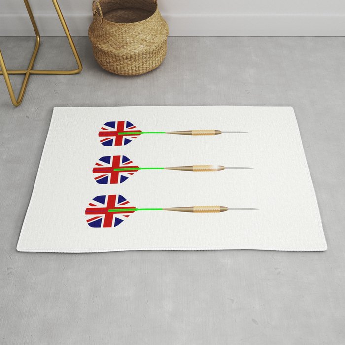 UK Darts Rug