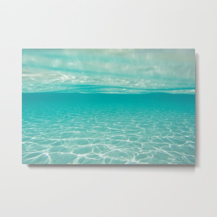 clear sea  Metal Print