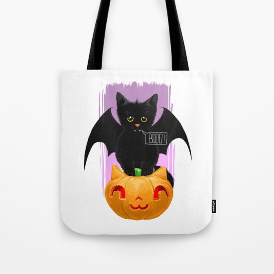 flying kitten Tote Bag