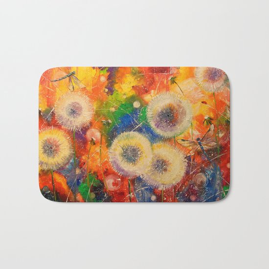 Colors of summer Bath Mat