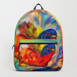 Rainbow Bird Backpack