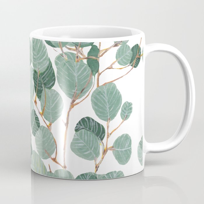 Eucalyptus Garden (Large Print) Coffee Mug