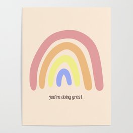 You're Doing Great | Home Decor Poster