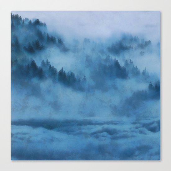Forest Above the Clouds Canvas Print