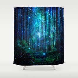 magical path Shower Curtain