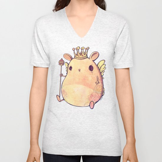 Prince Angel of Bunnyland Unisex V-Neck