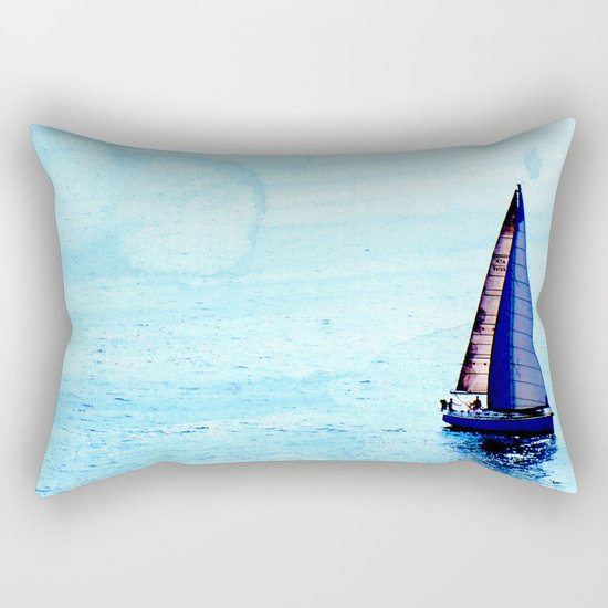 Sailing Rectangular Pillow